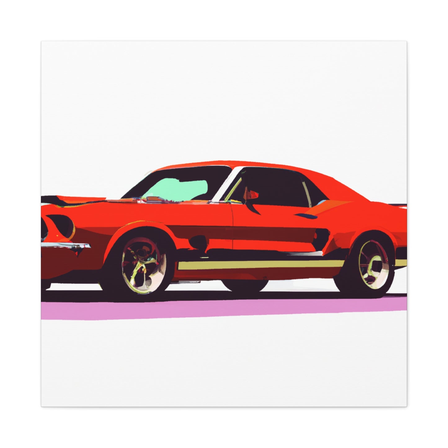Hot Rodder - Automobile - Canvas