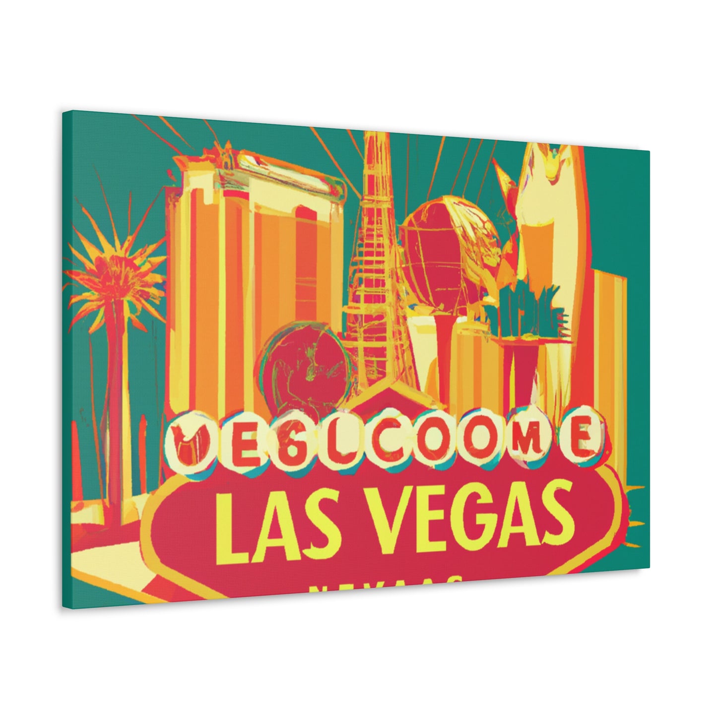 Wild Nights - Destination Vegas - Canvas