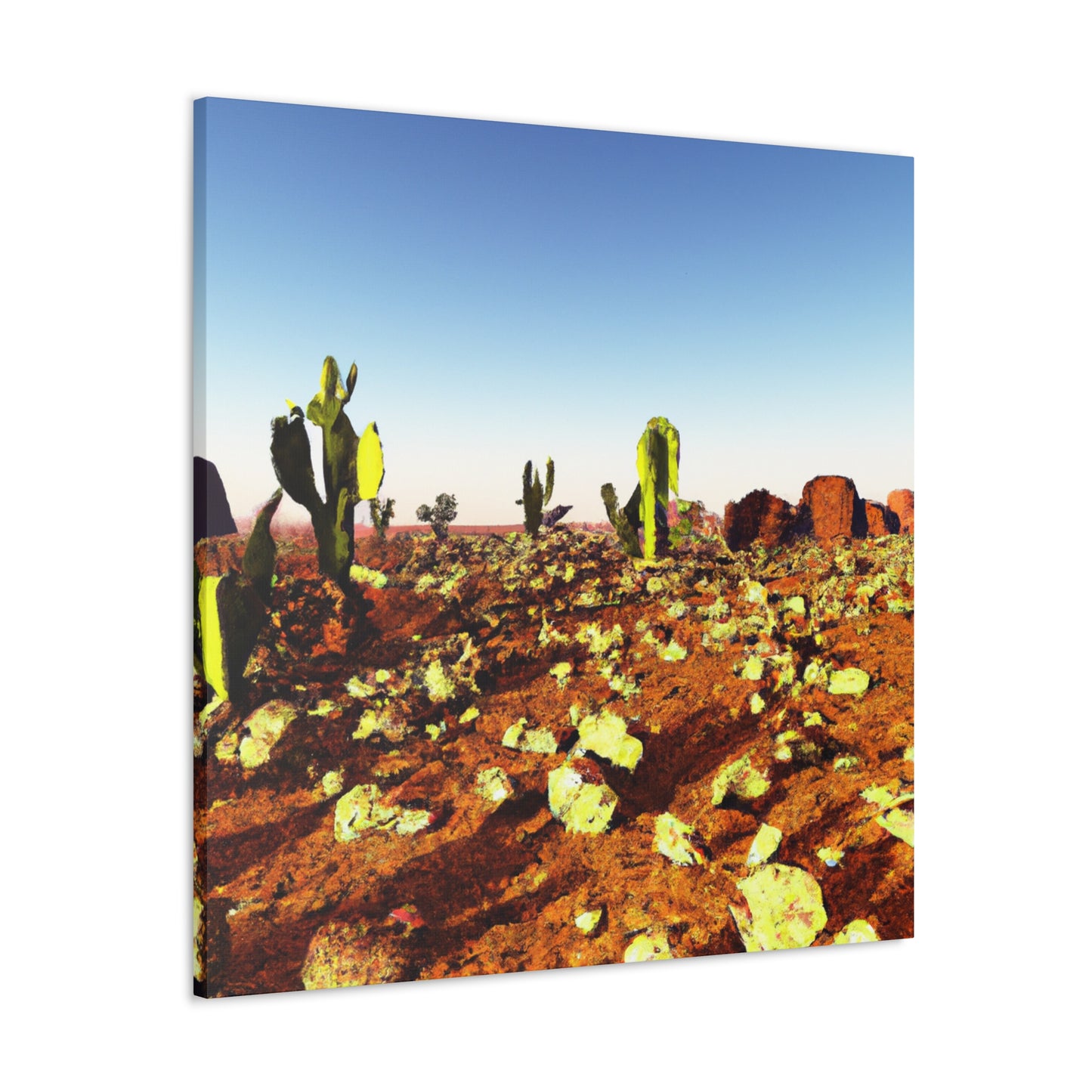 Desert Mirage-Landscape - Canvas