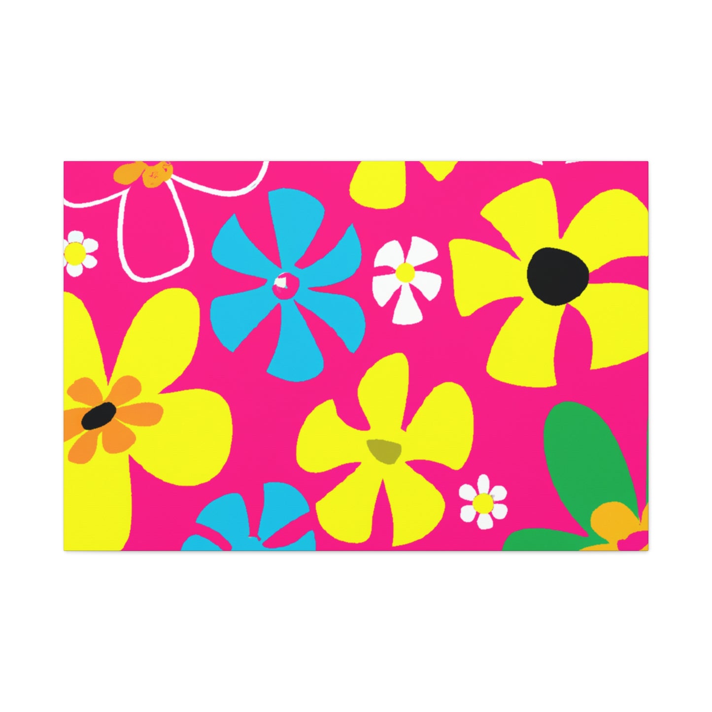 Blossombee - Floral - Canvas
