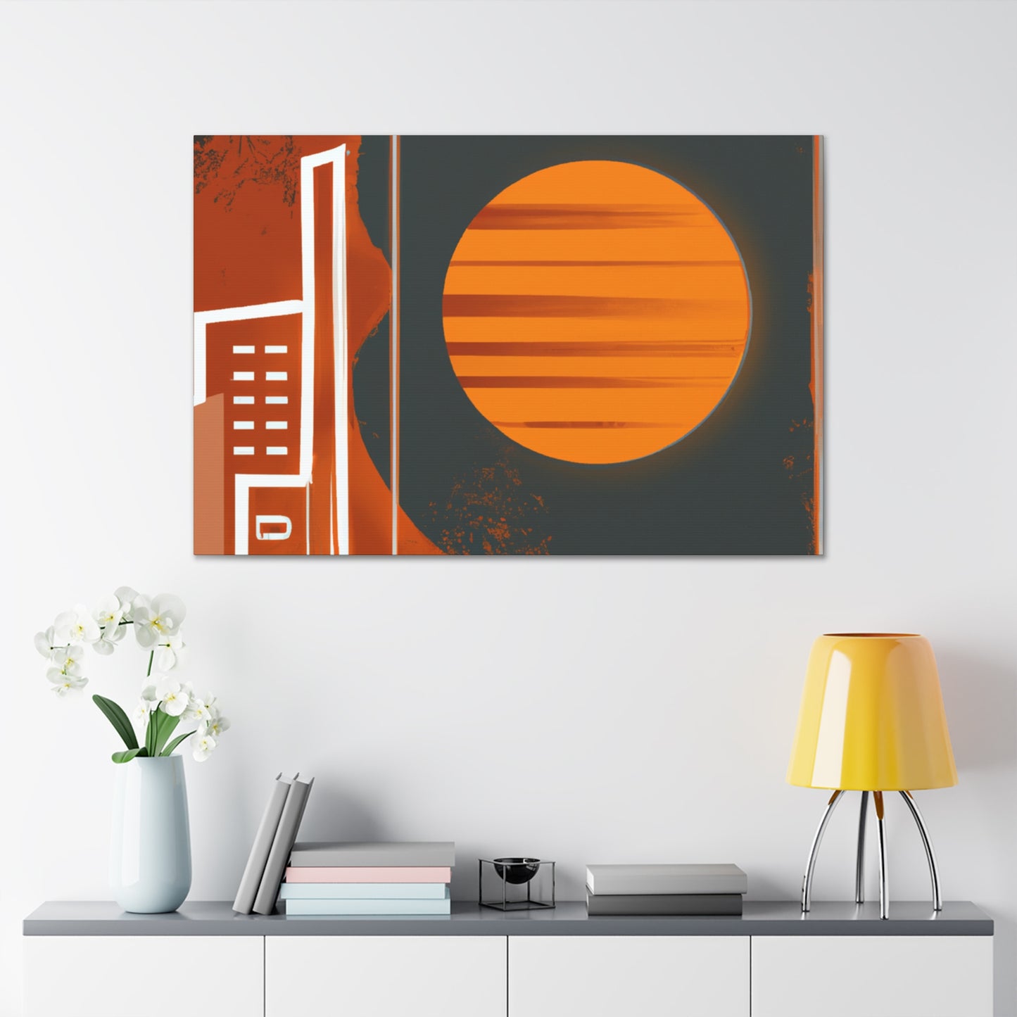 Full Blown - Midcentury Canvas