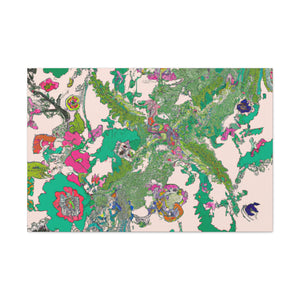 Blissful Beauty - Floral - Canvas