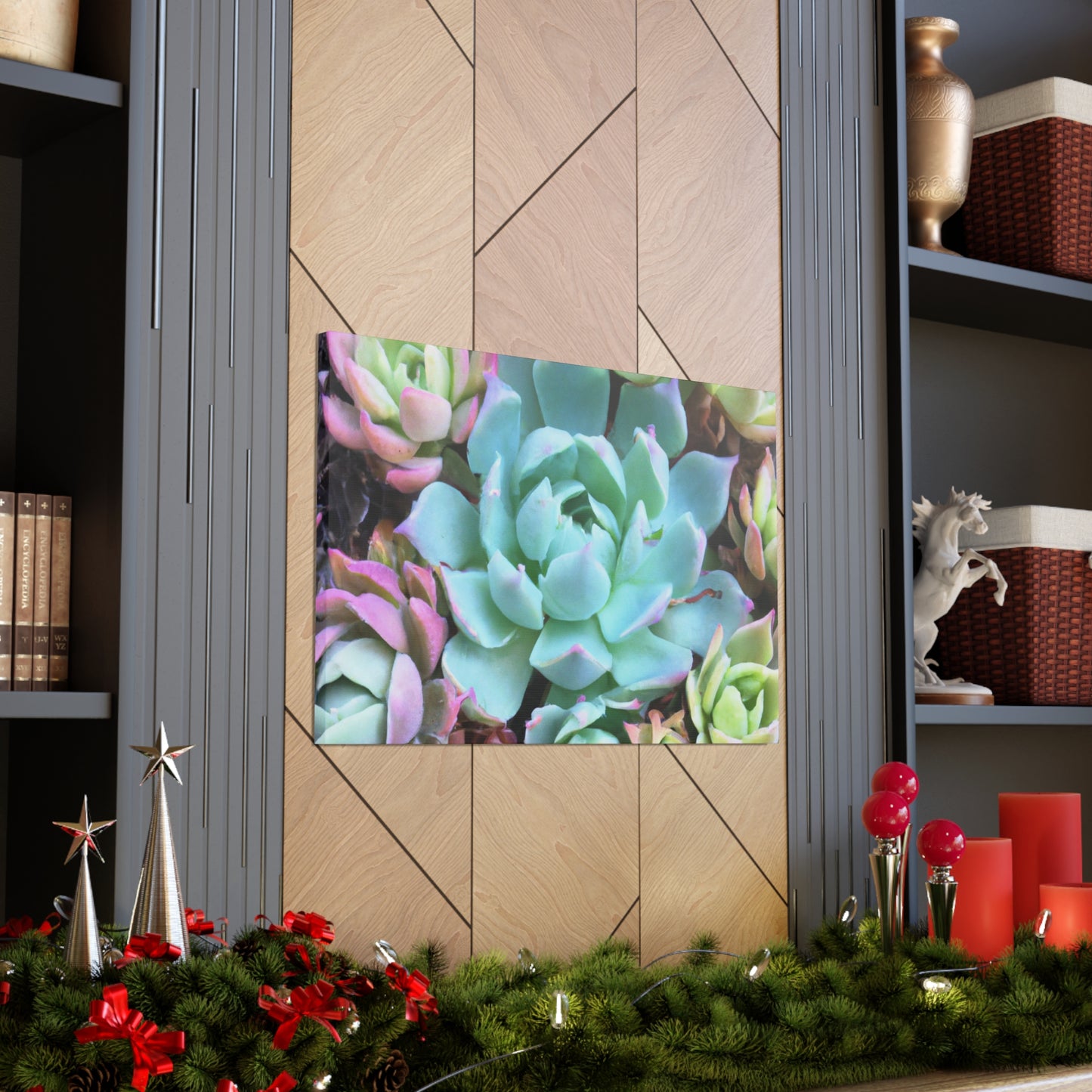 "Garden of Abundance" - Canvas - Succulent