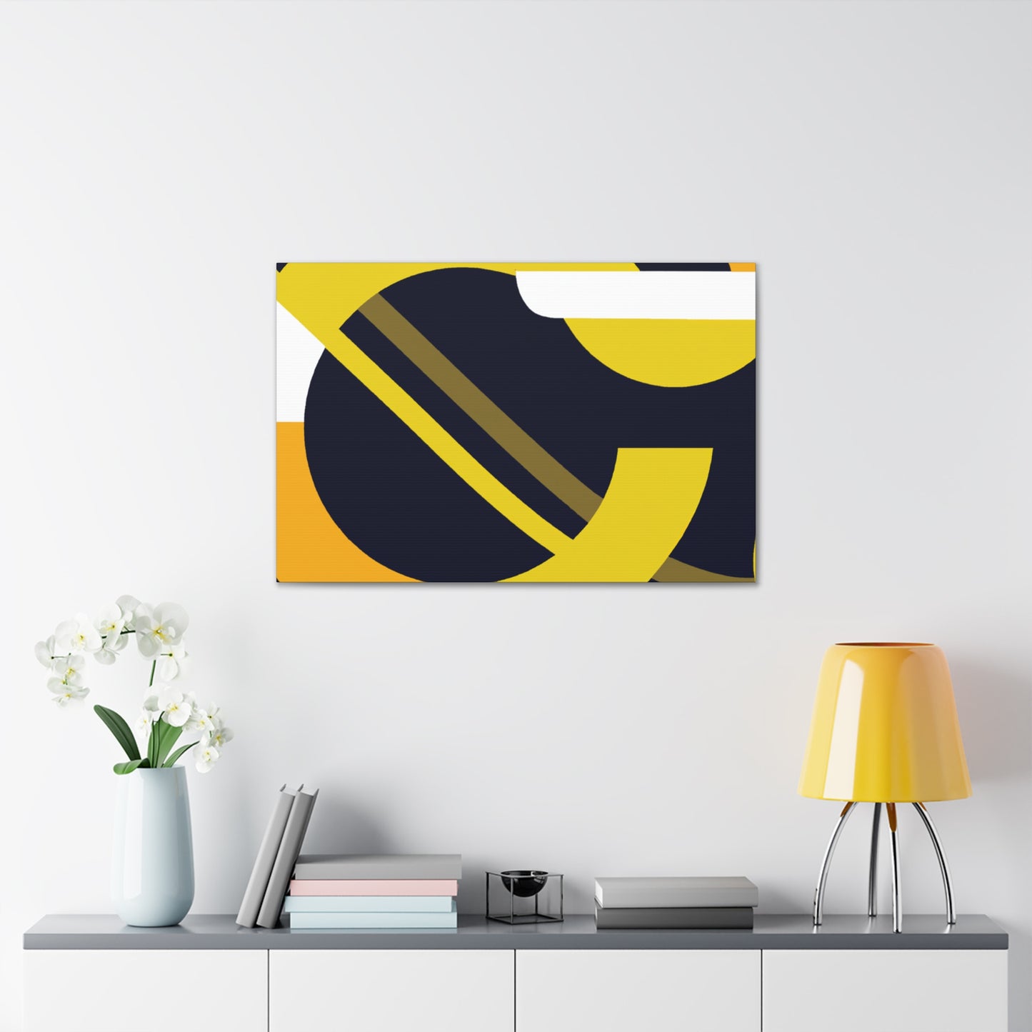 Atomic Nougat - Midcentury - Canvas