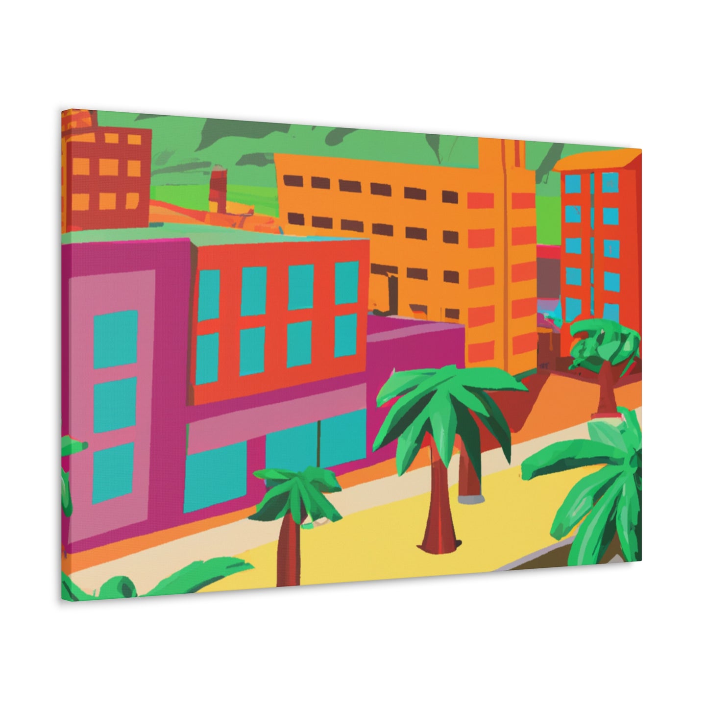 Sahara Sunrise - Architectural - Canvas