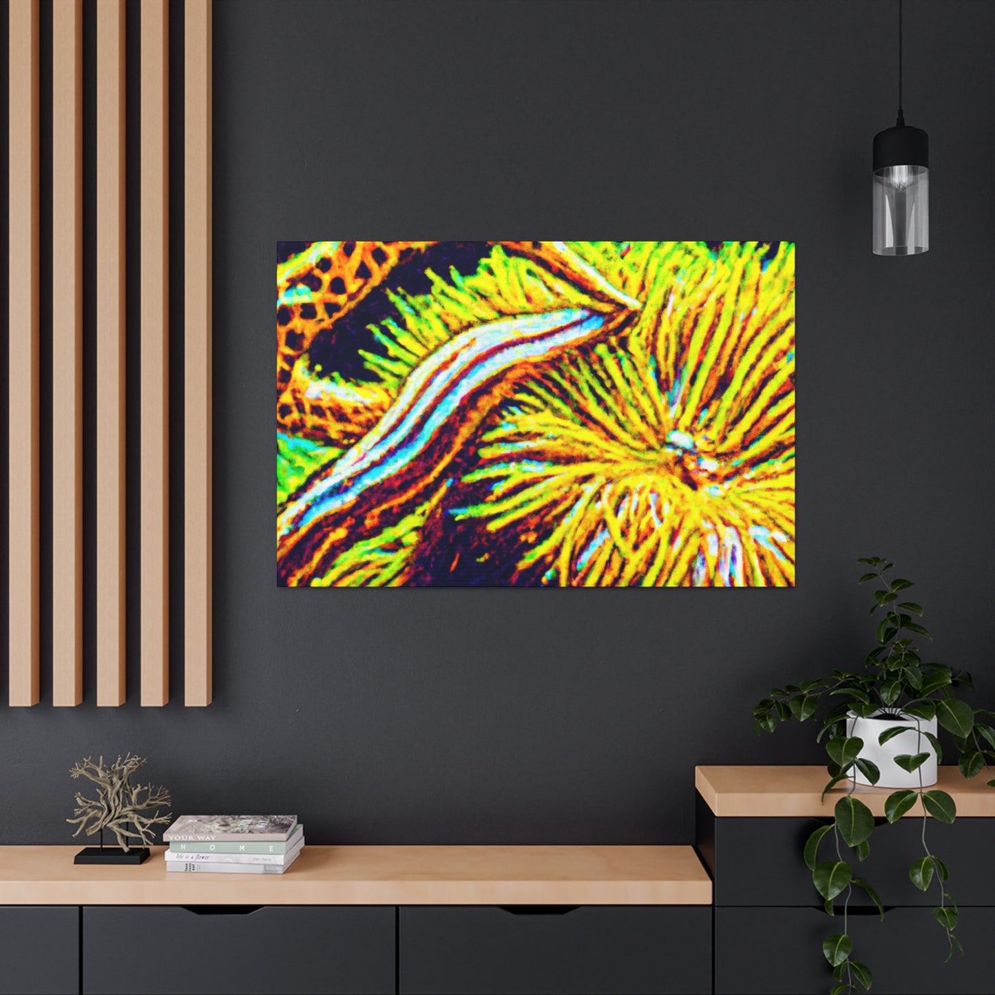 "Coastal Promenade" - Underwater Canvas