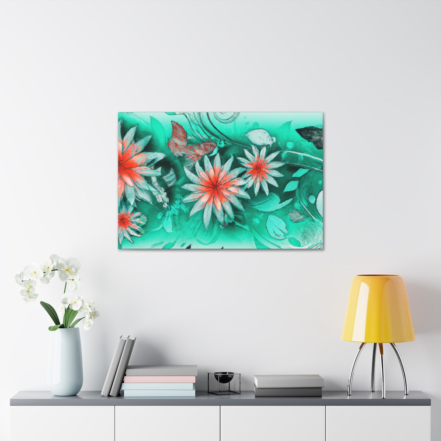 Camella - Floral - Canvas