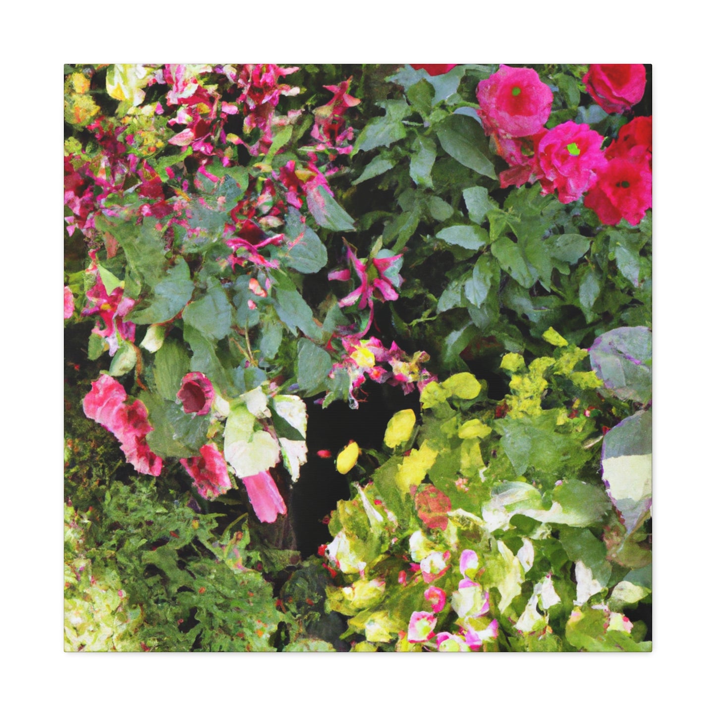 "Blooming Bounty." - Floral Canvas