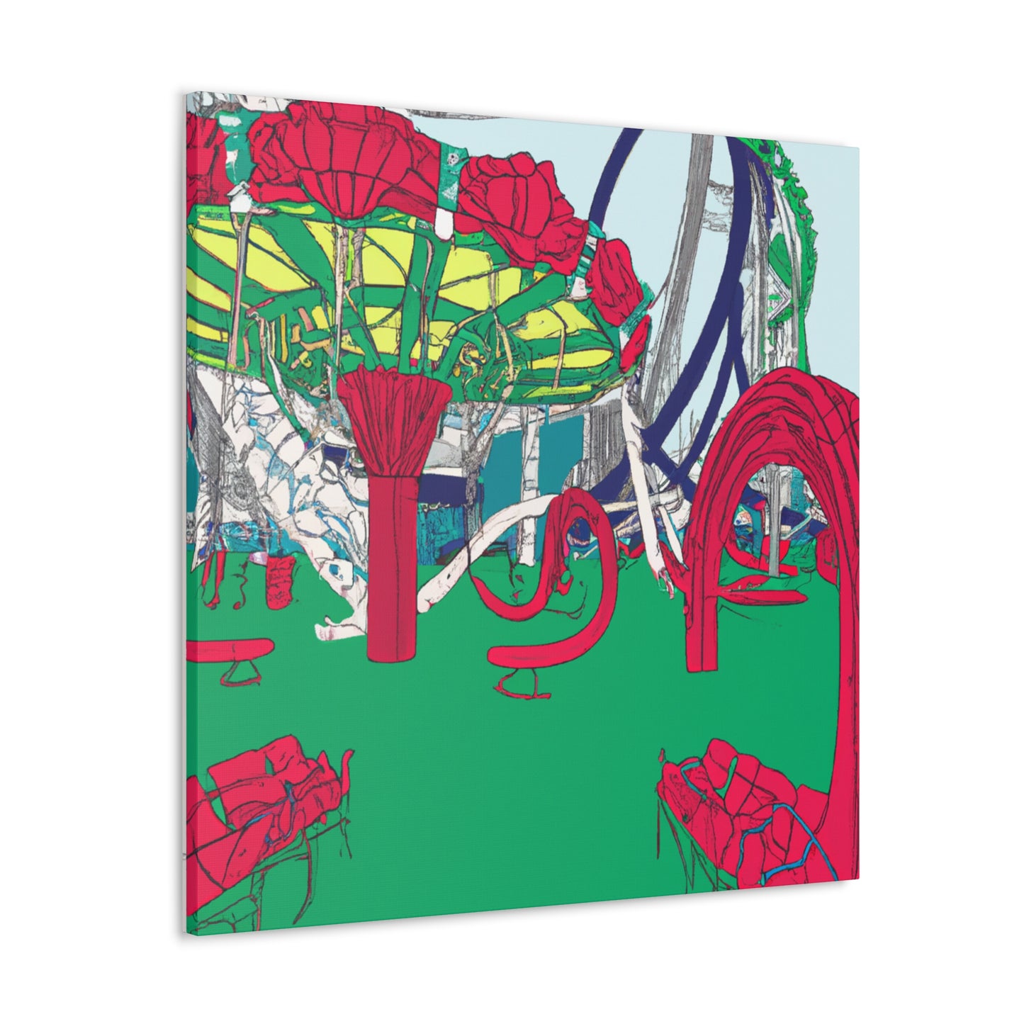 Laughterland - Amusement - Canvas