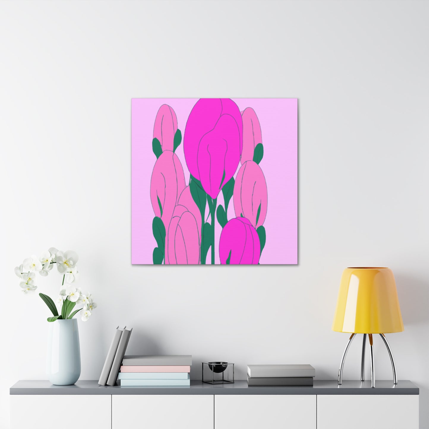 Vibrantika - Floral - Canvas