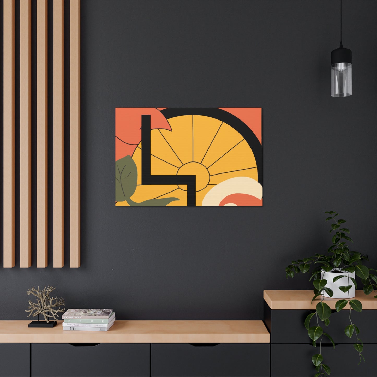 Whisker-Glider - Midcentury Canvas