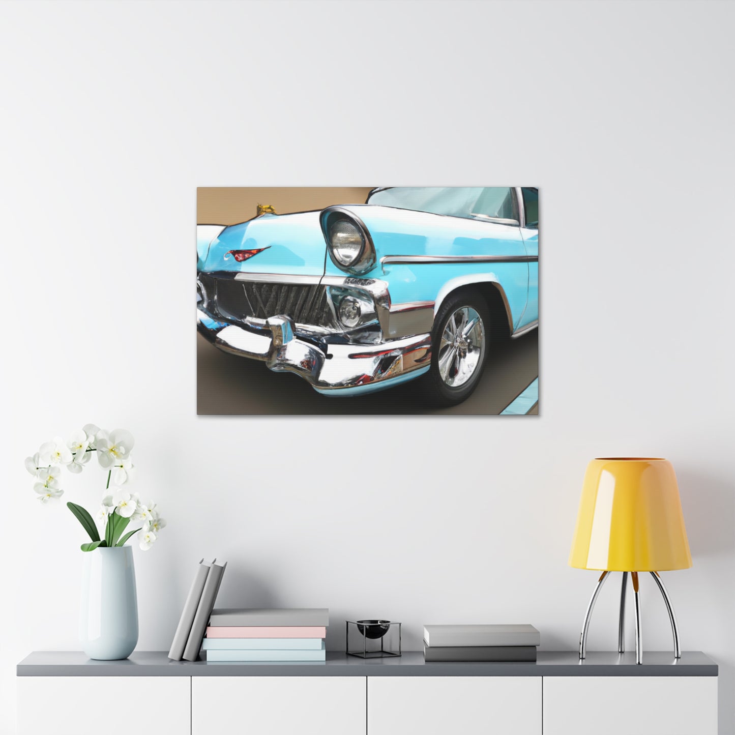 Mean and Sleek - Automobile Canvas