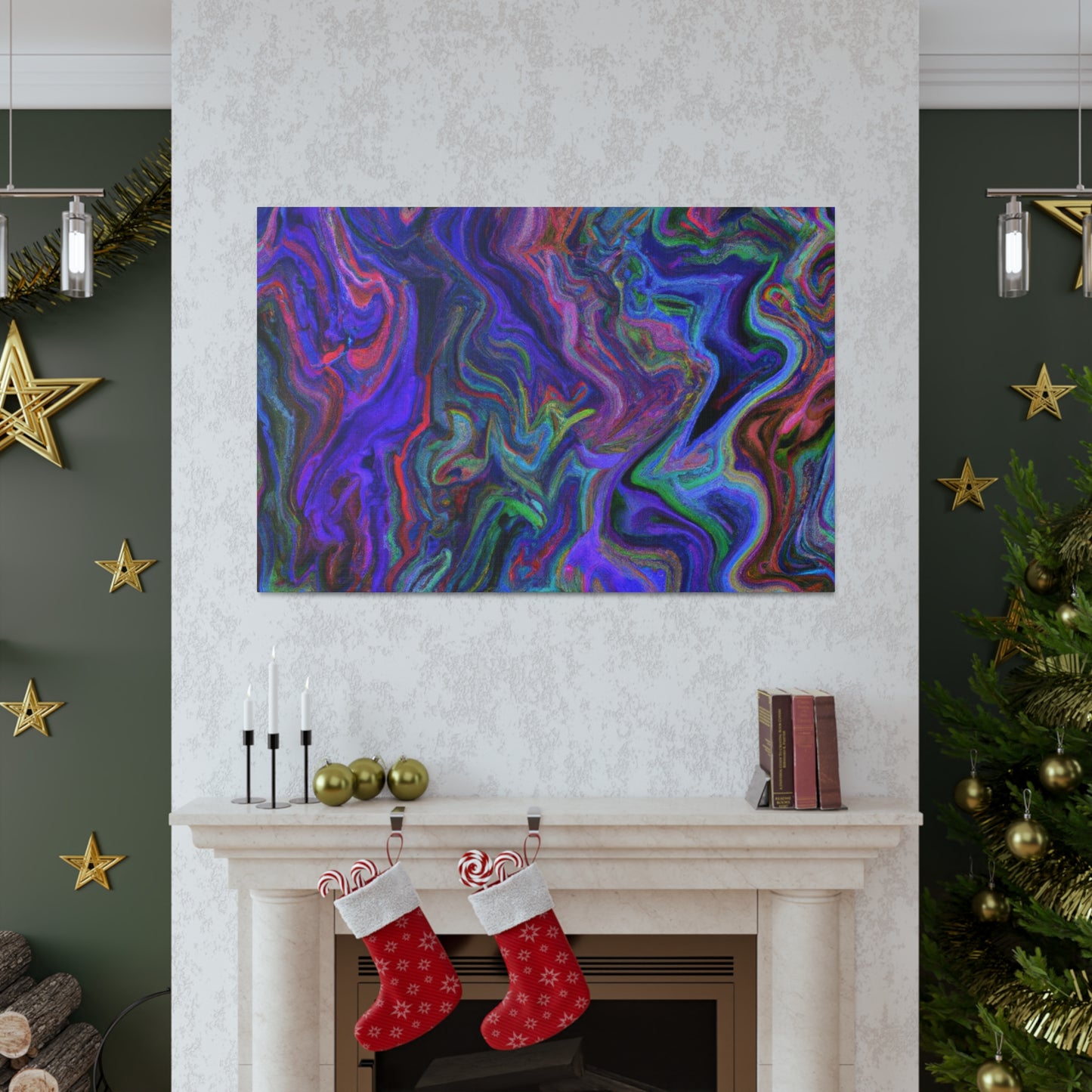 Deeper Flow - Canvas - Abstract