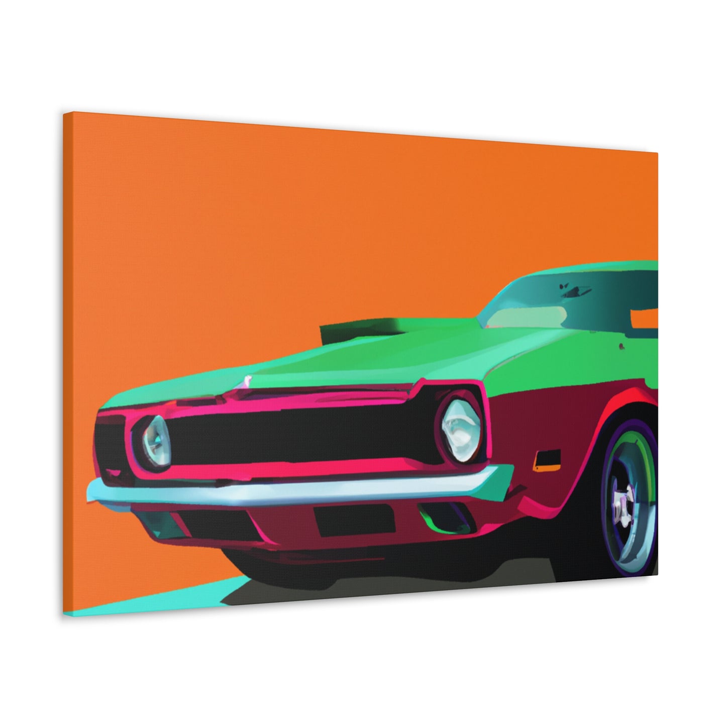 Flyin' Jalopy - Automobile - Canvas
