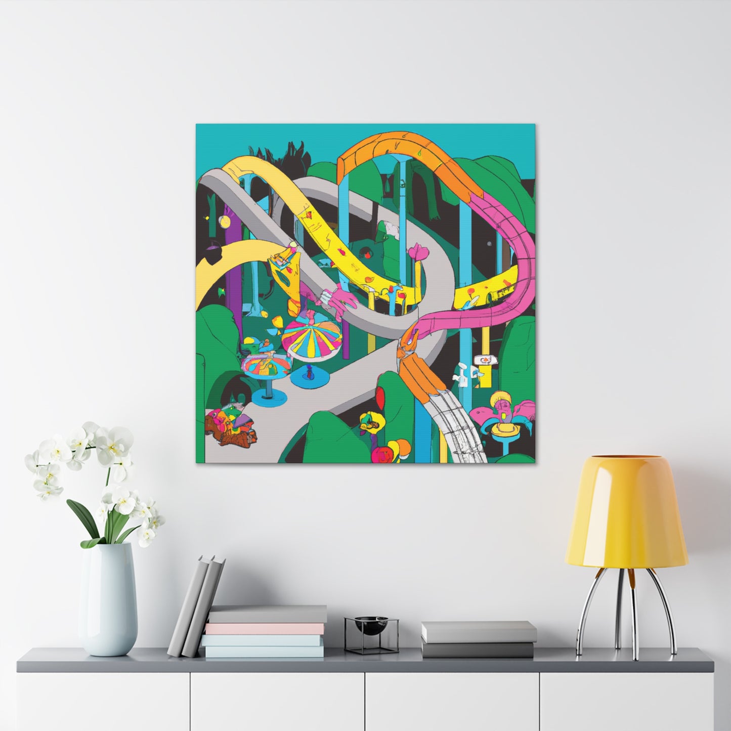 Fantasia-Amusement - Canvas