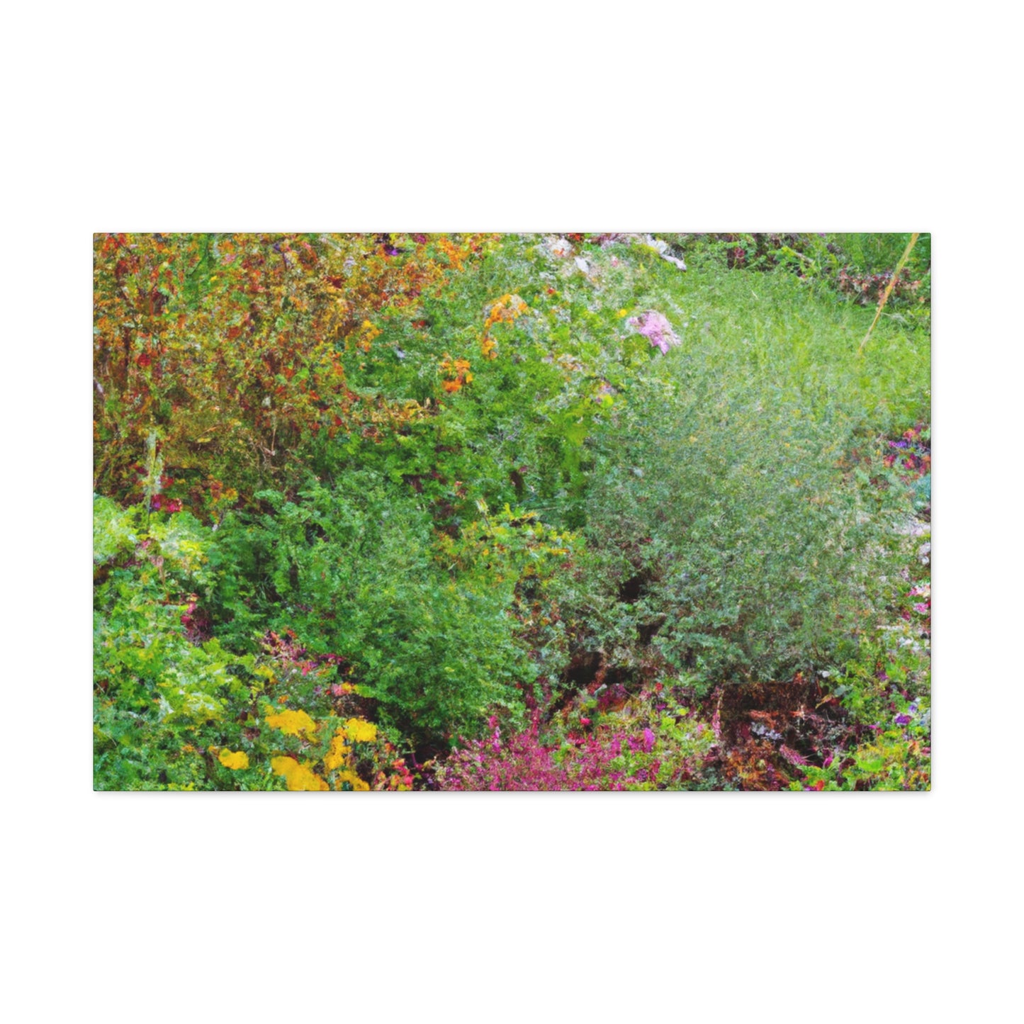 Summertime Garden Dance. - Canvas - Floral