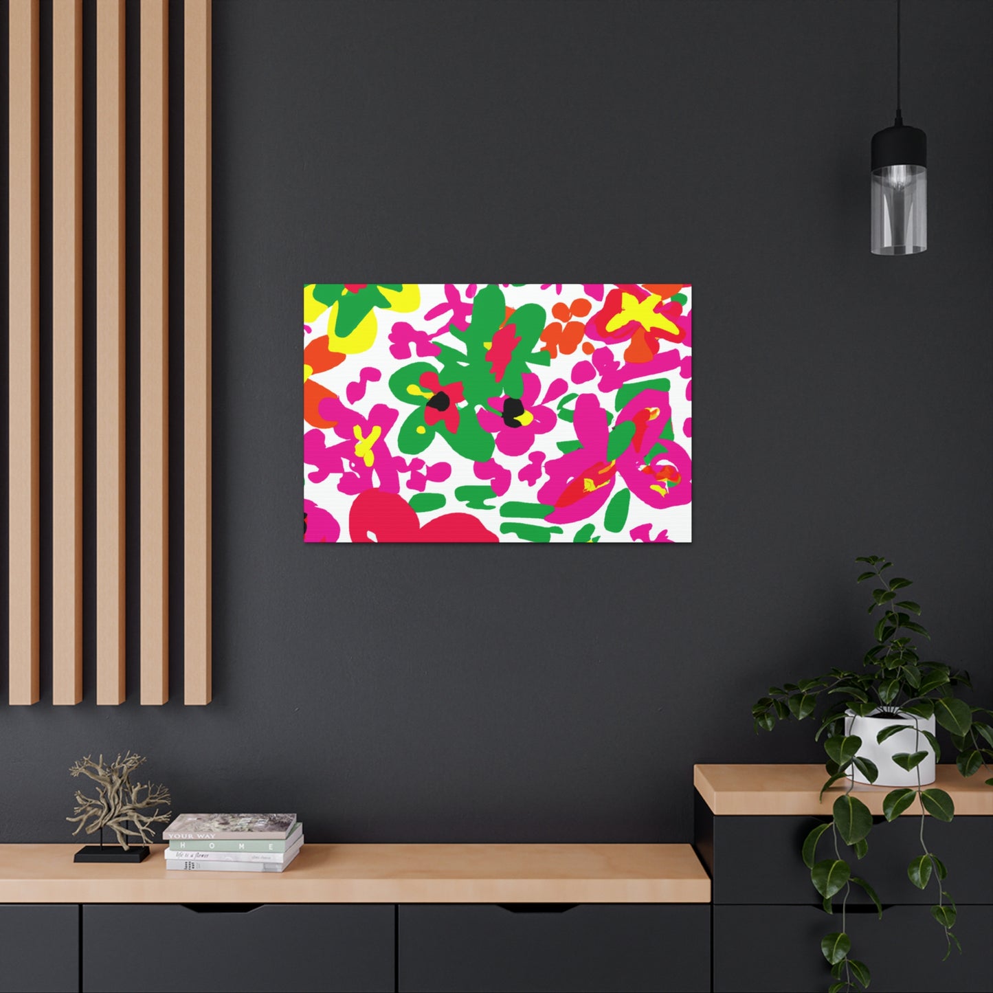 "The Bouquet of Spring's Blooms" - Floral Canvas