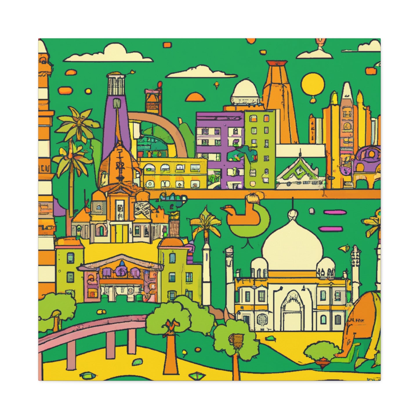 Virat Kohli - India - Canvas