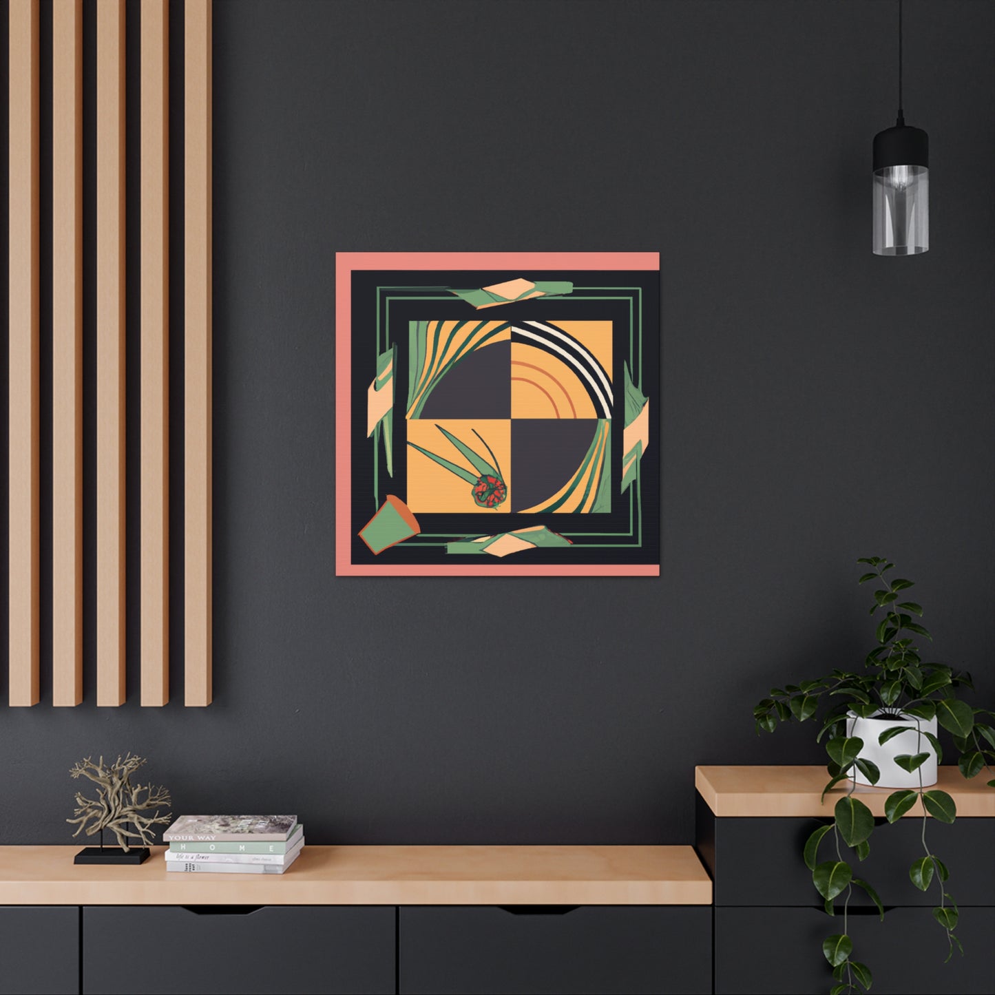 FurCircular. - Midcentury Canvas