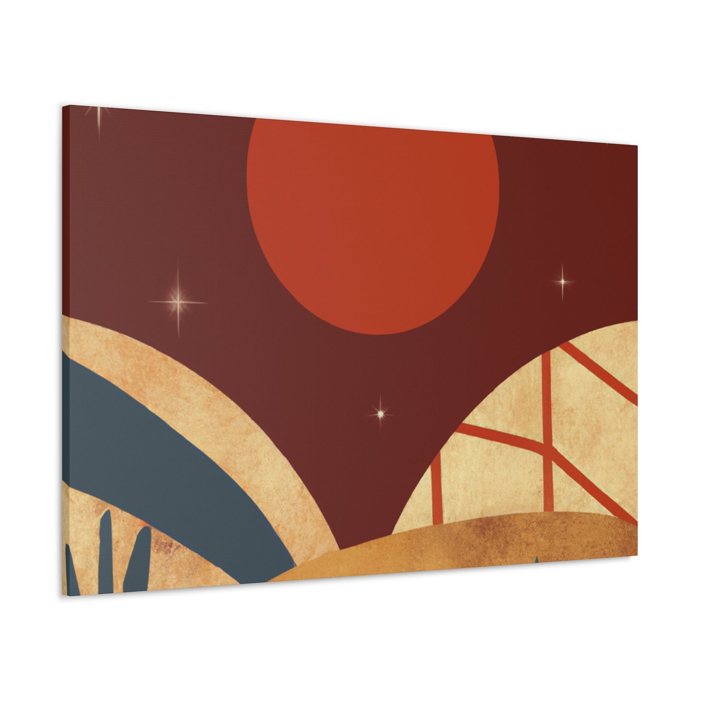 Faded Funk - Midcentury - Canvas