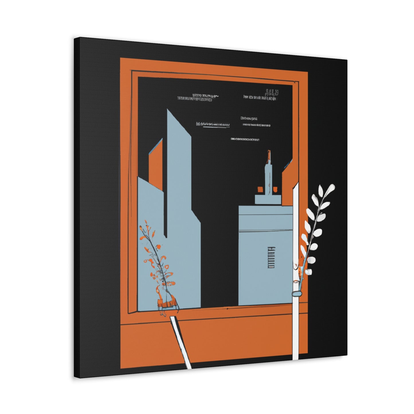 Swingin' Curves - Midcentury - Canvas