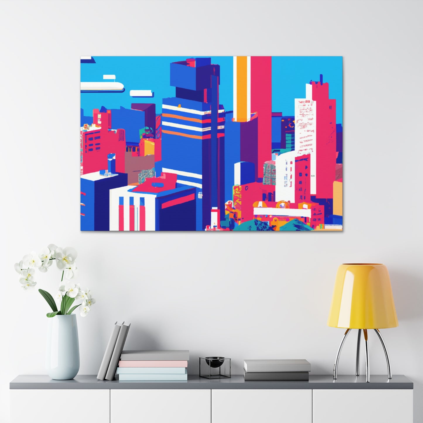Llama Land - South America - Canvas