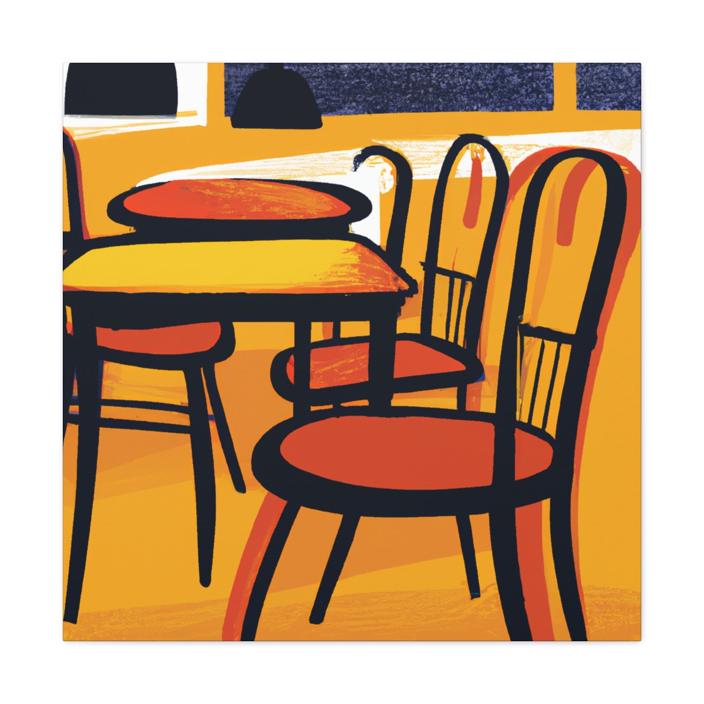 "Cosmic Beauty - Midcentury" - Canvas