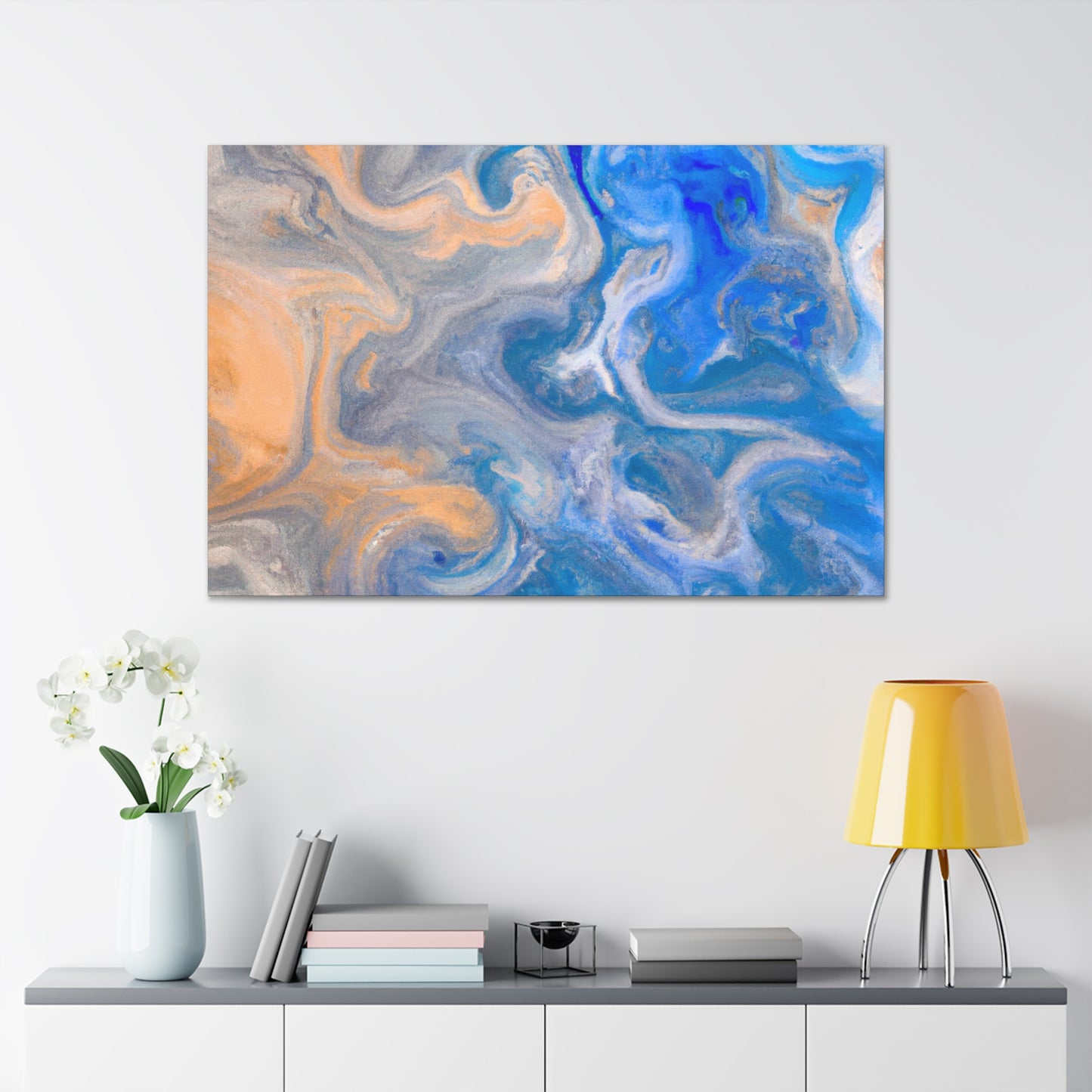 Water Swirl - Abstract Canvas