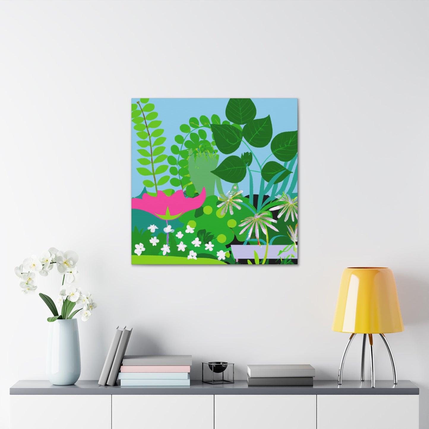 Gardenia Oasis - Landscape - Canvas