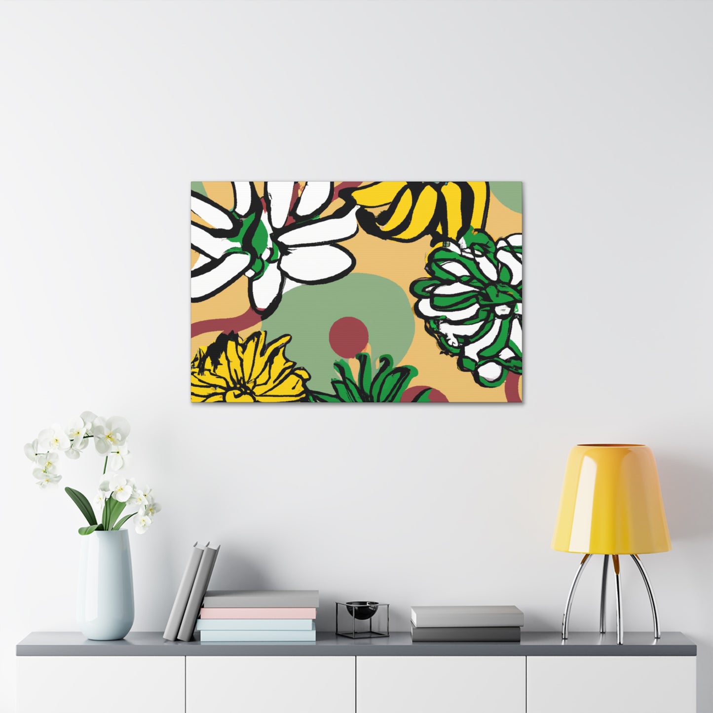 Primrose - Floral - Canvas