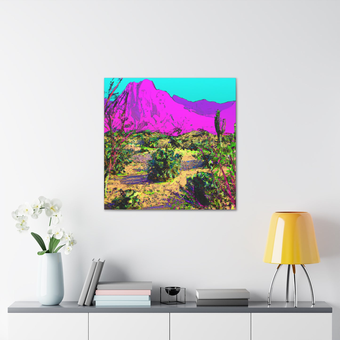 Desolate Oasis - Landscape - Canvas