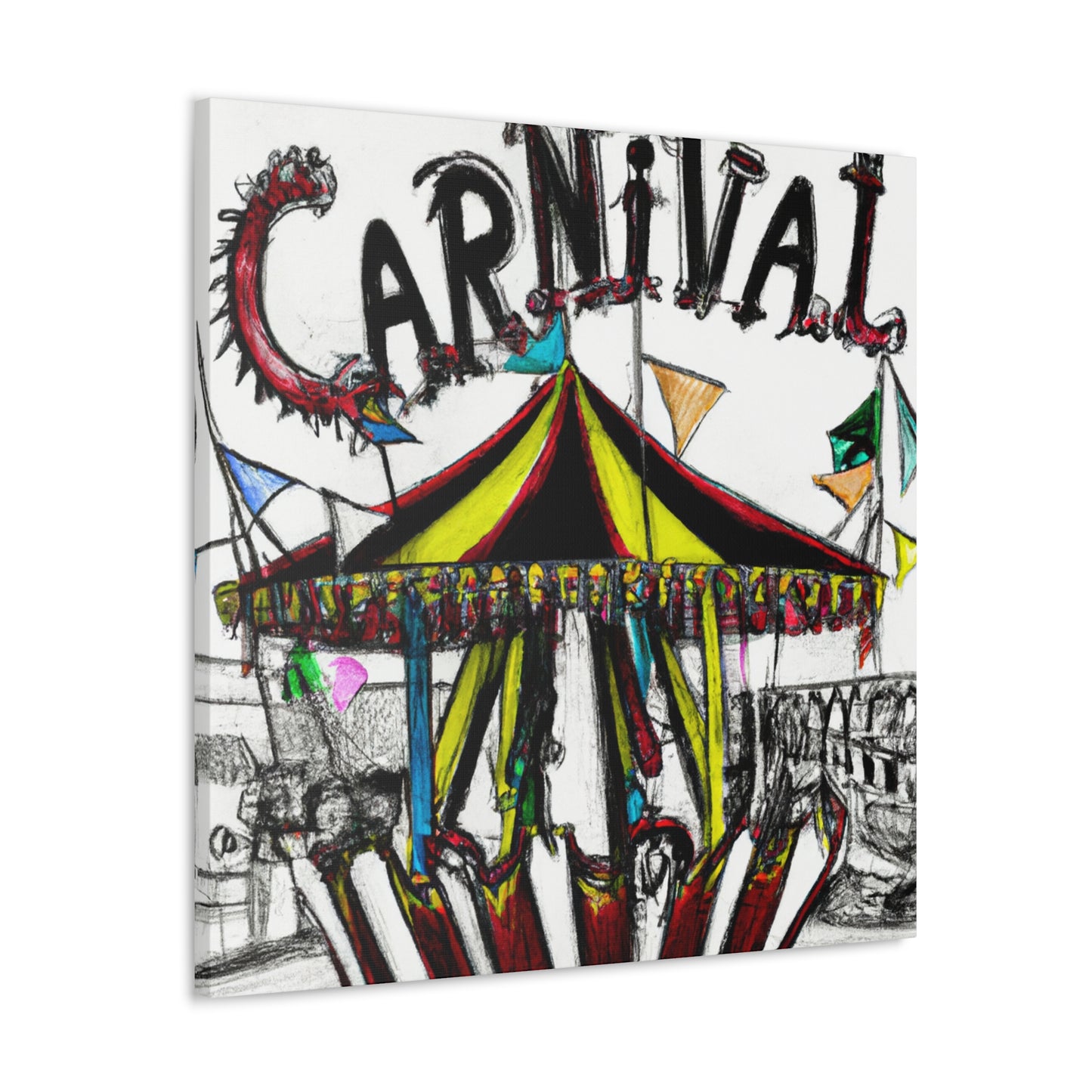 The Whirl of Wonders - Amusement - Canvas
