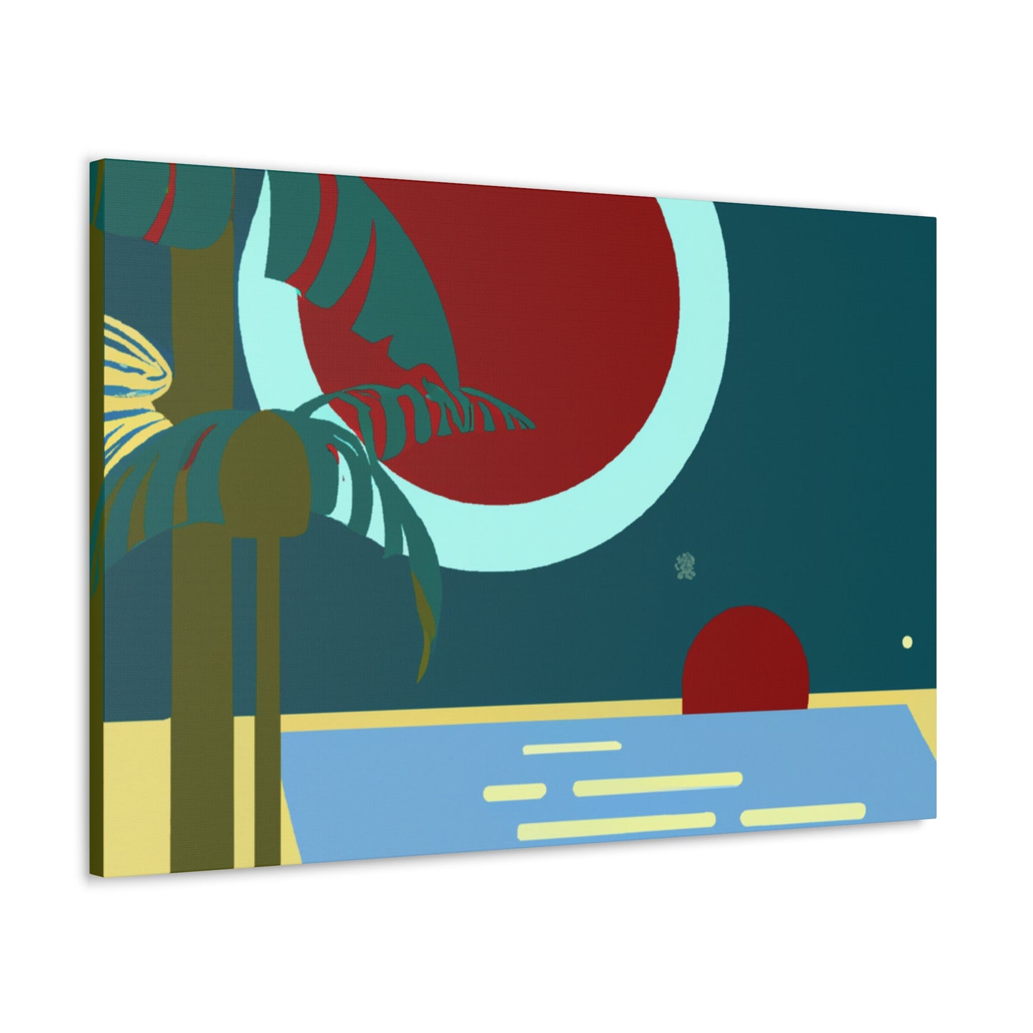Fruitful Flickertail - Midcentury Canvas