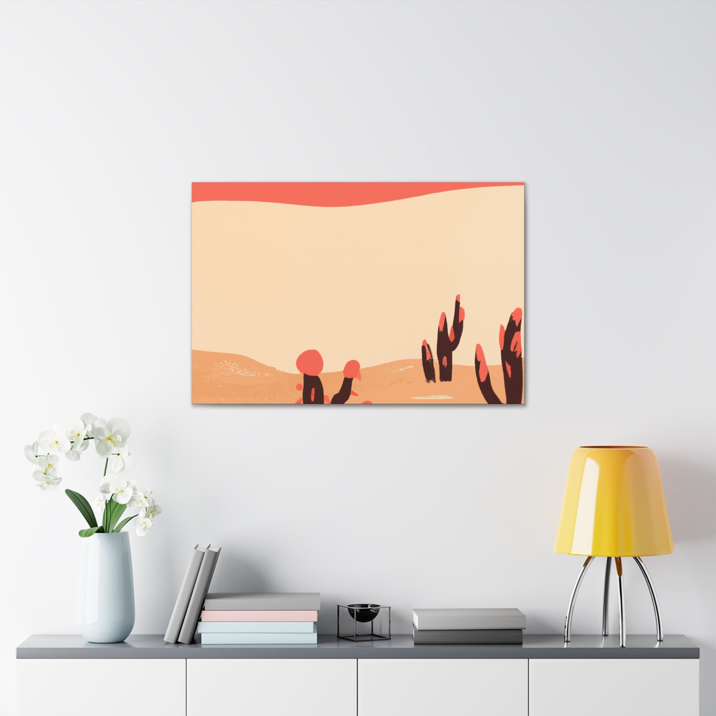 Antique Fusion - Vintage Contemporary - Desert - Canvas