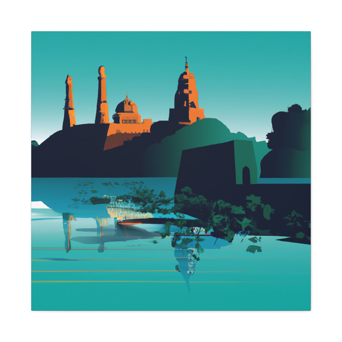 Ganges Glory - Destination India - Canvas