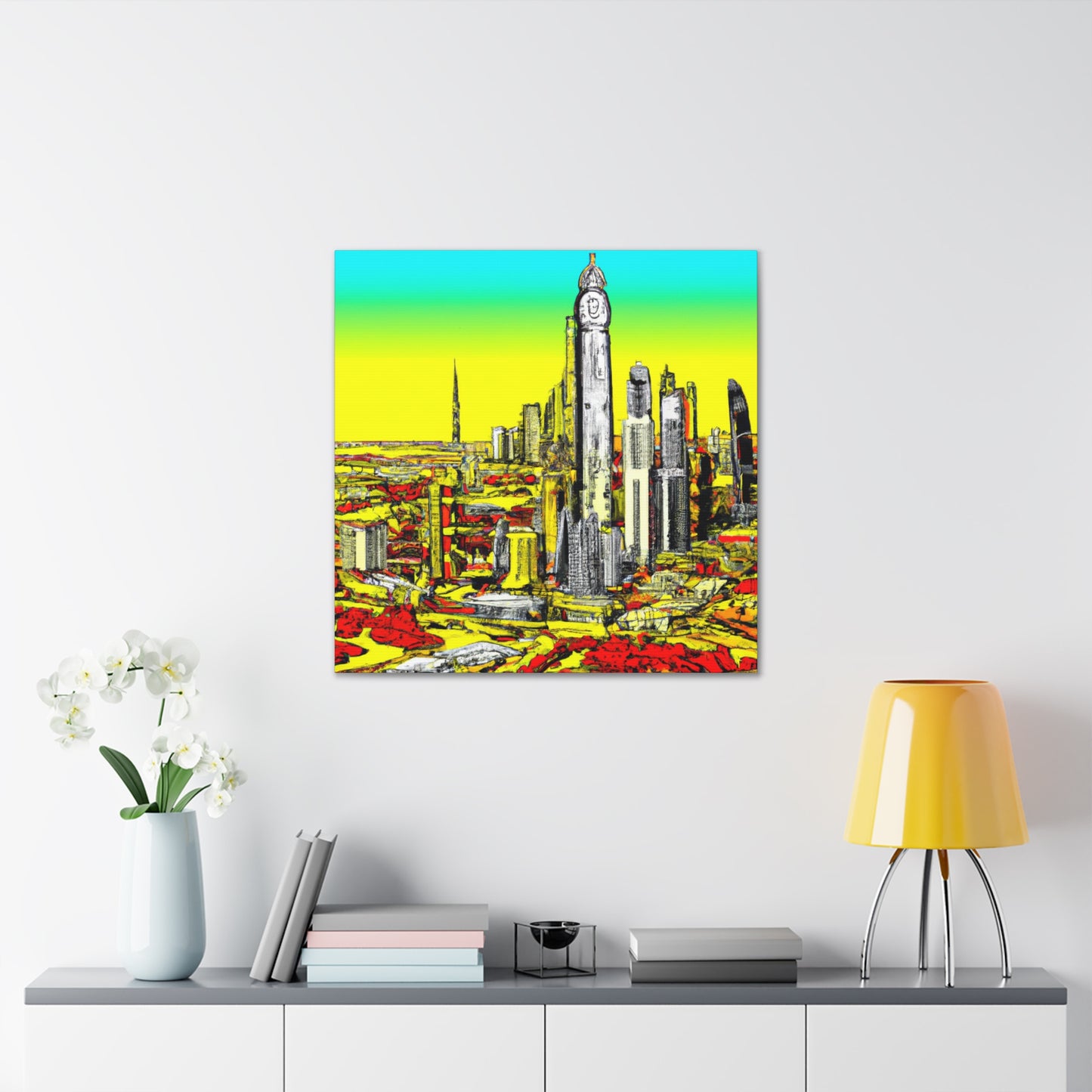 Sal Strife - Middle East - Canvas
