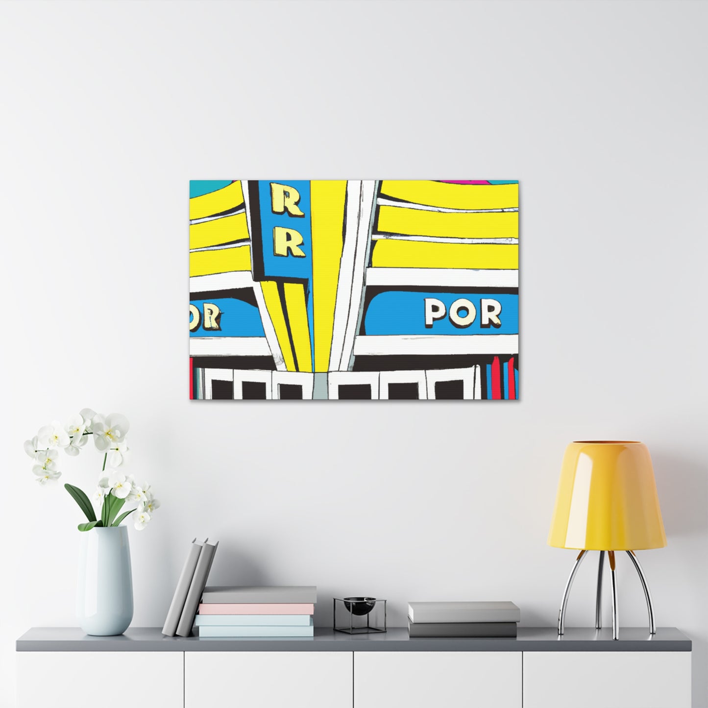 "Hoot 'n Holler Driving Range" - Canvas - Pop Art