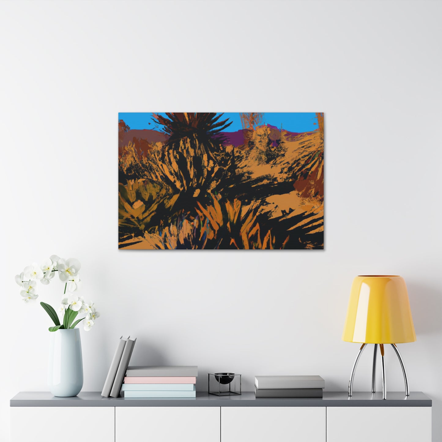 Sandmoon Landscape - Canvas - Desertt