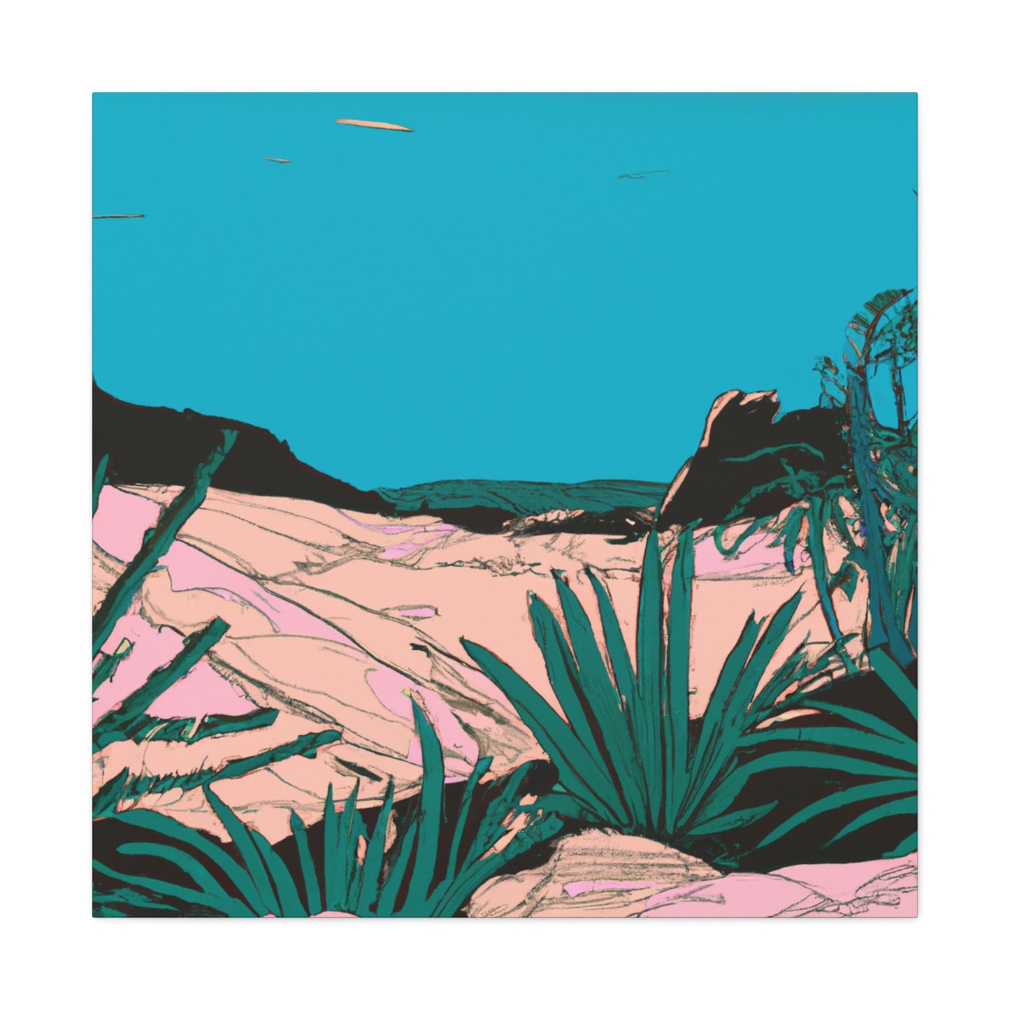 Dune-scape Landscape - Canvas