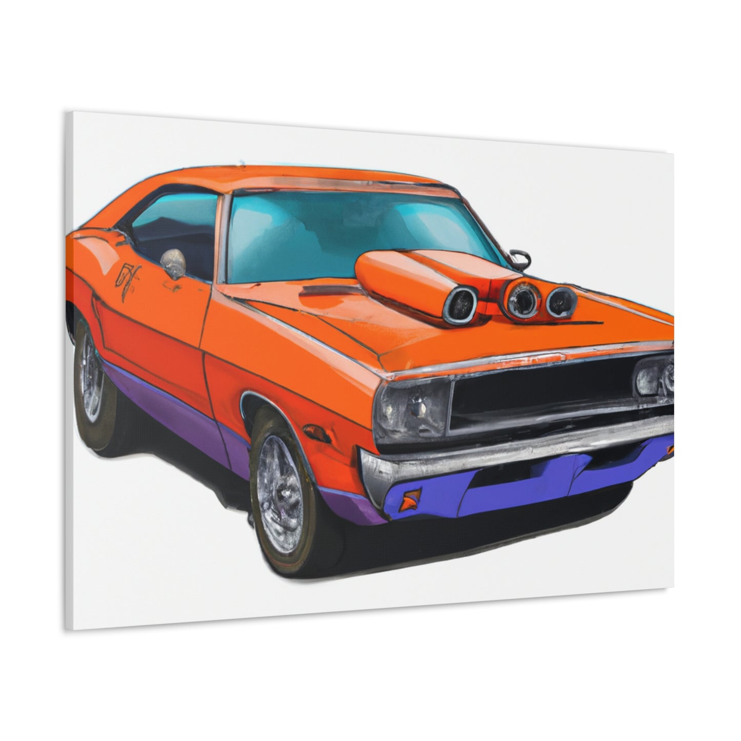 Vintage Vroomer - Automobile - Canvas