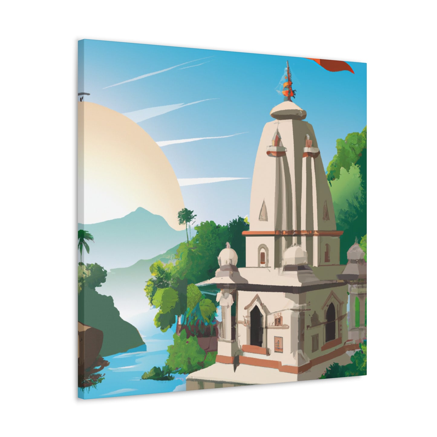 Discovery Destination India - Canvas