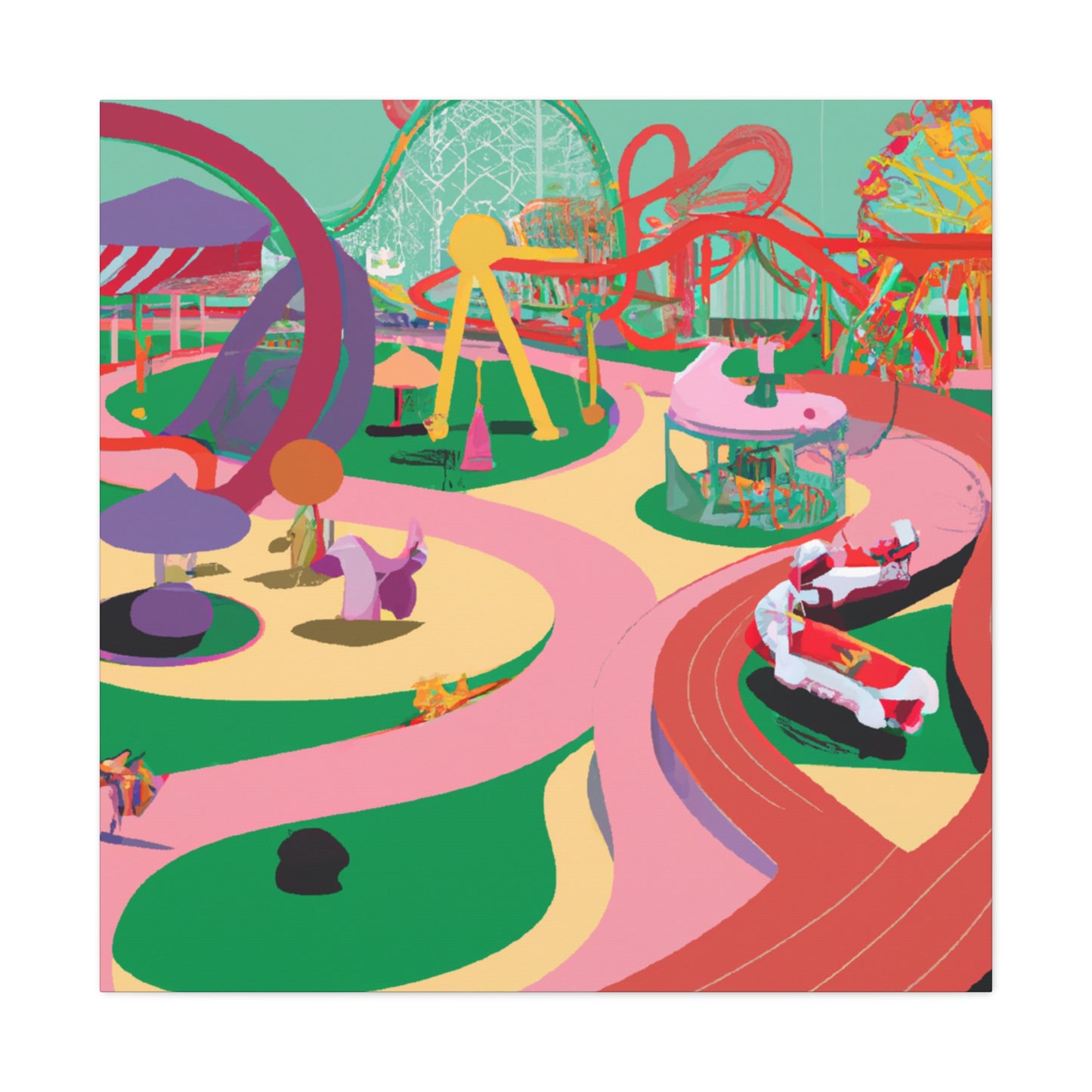 Dreamland - Amusement - Canvas