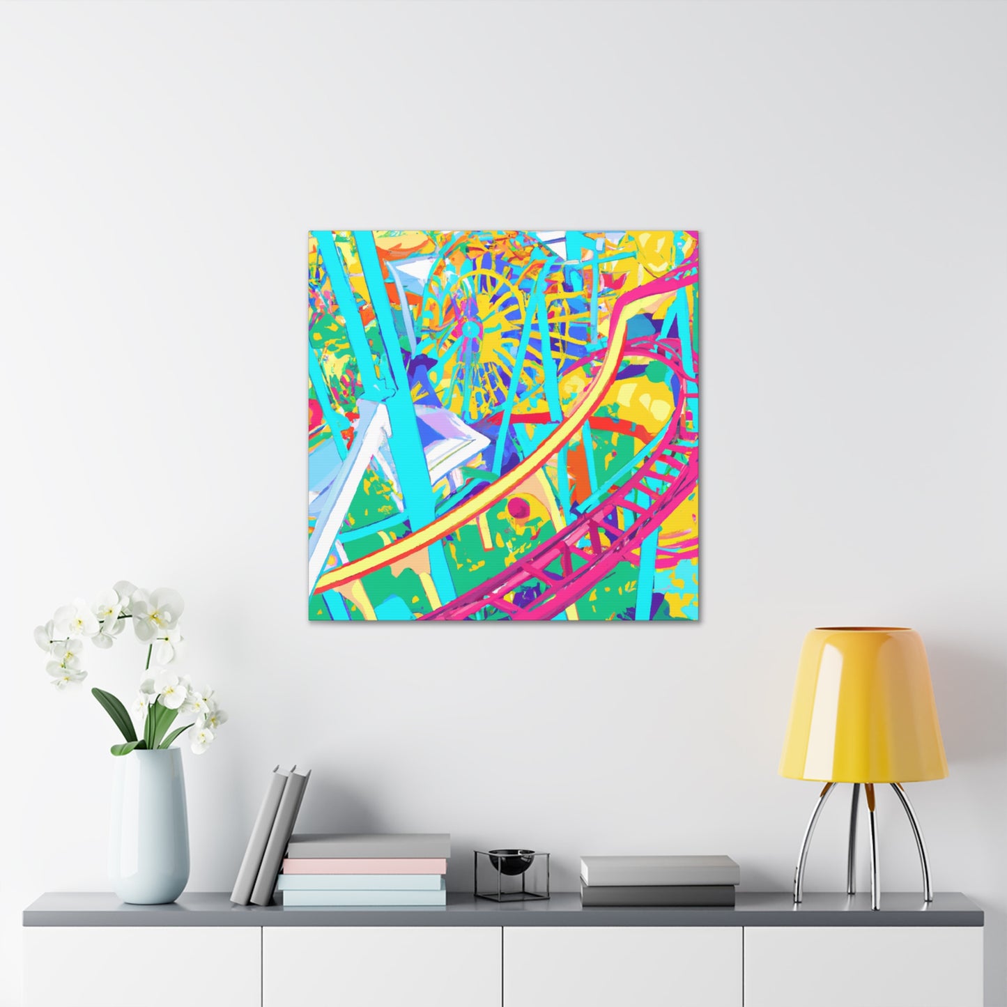 CrazyVille - Amusement - Canvas