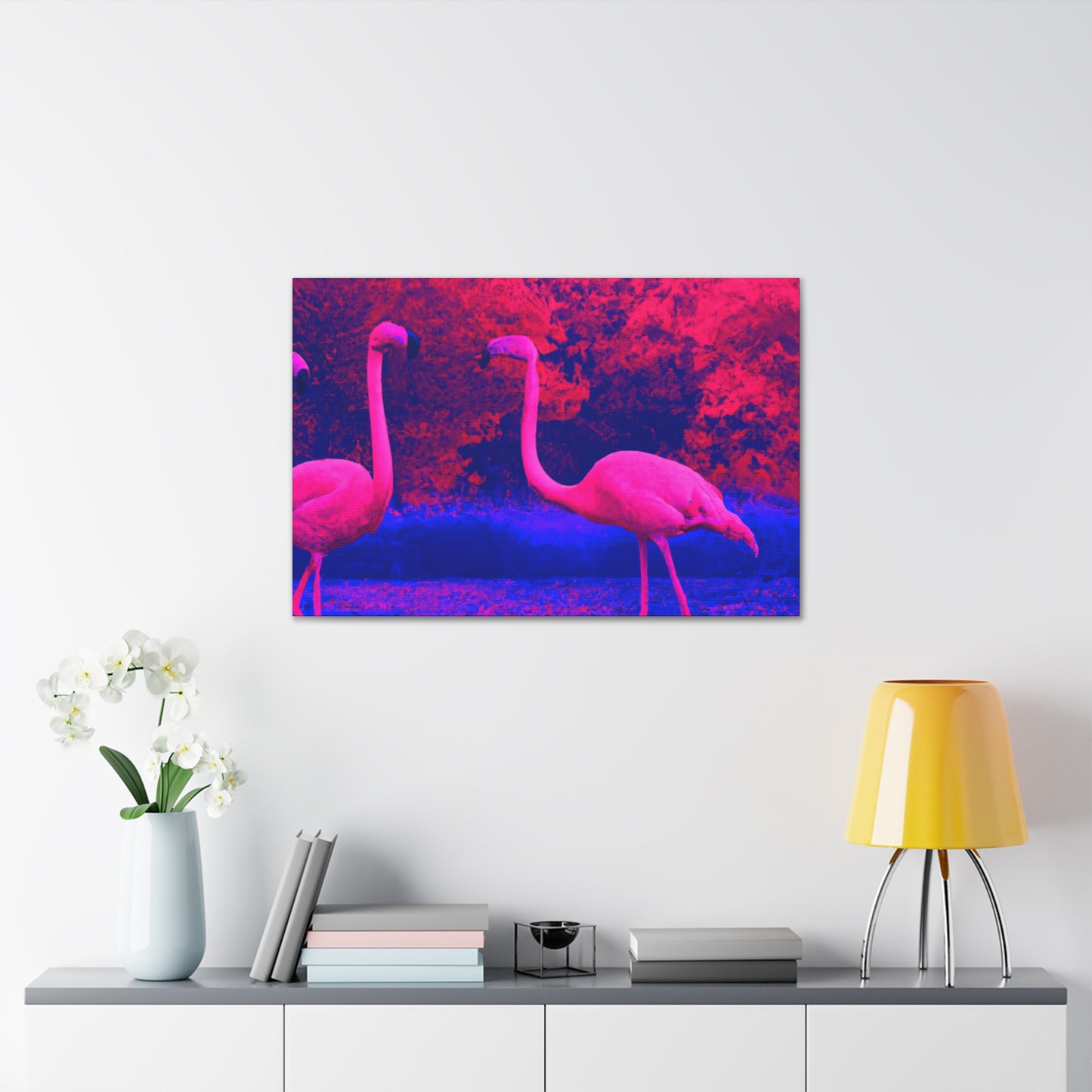 Pink Flamingo - Canvas - Wildlife