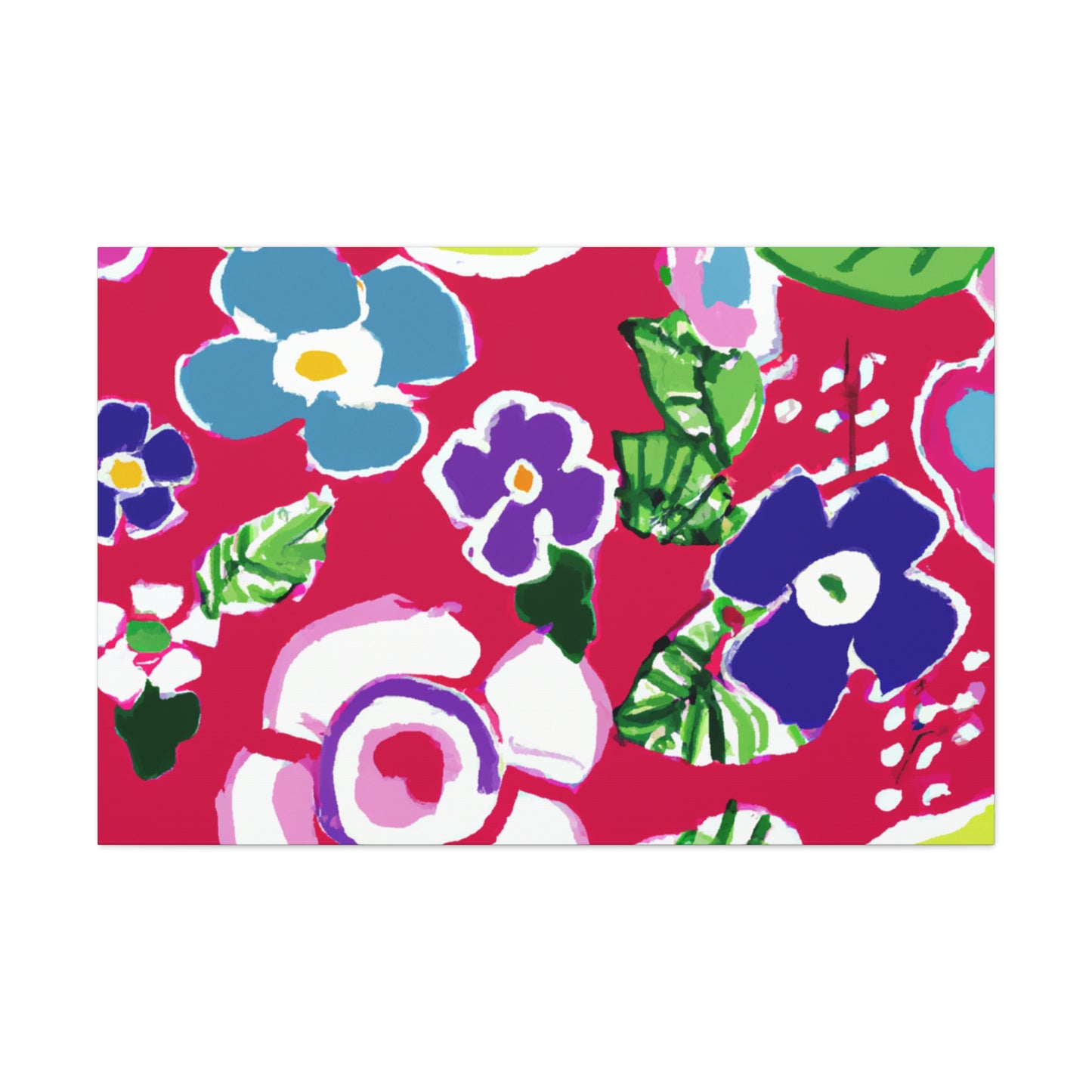 Blossomful - Floral - Canvas