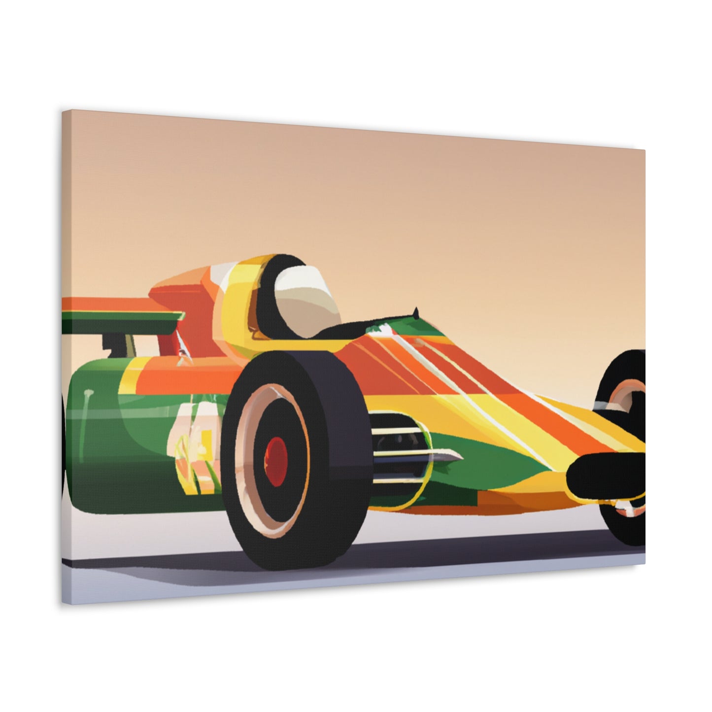 Lightning Flash - Automobile - Canvas