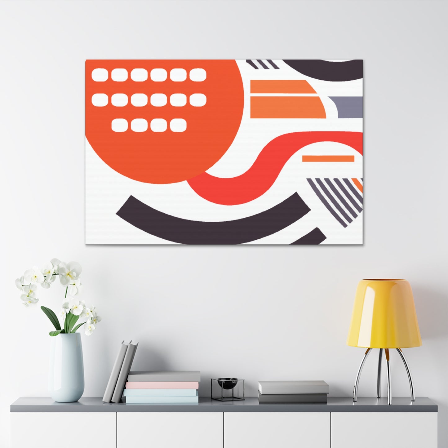 Dreamscape- Midcentury - Canvas