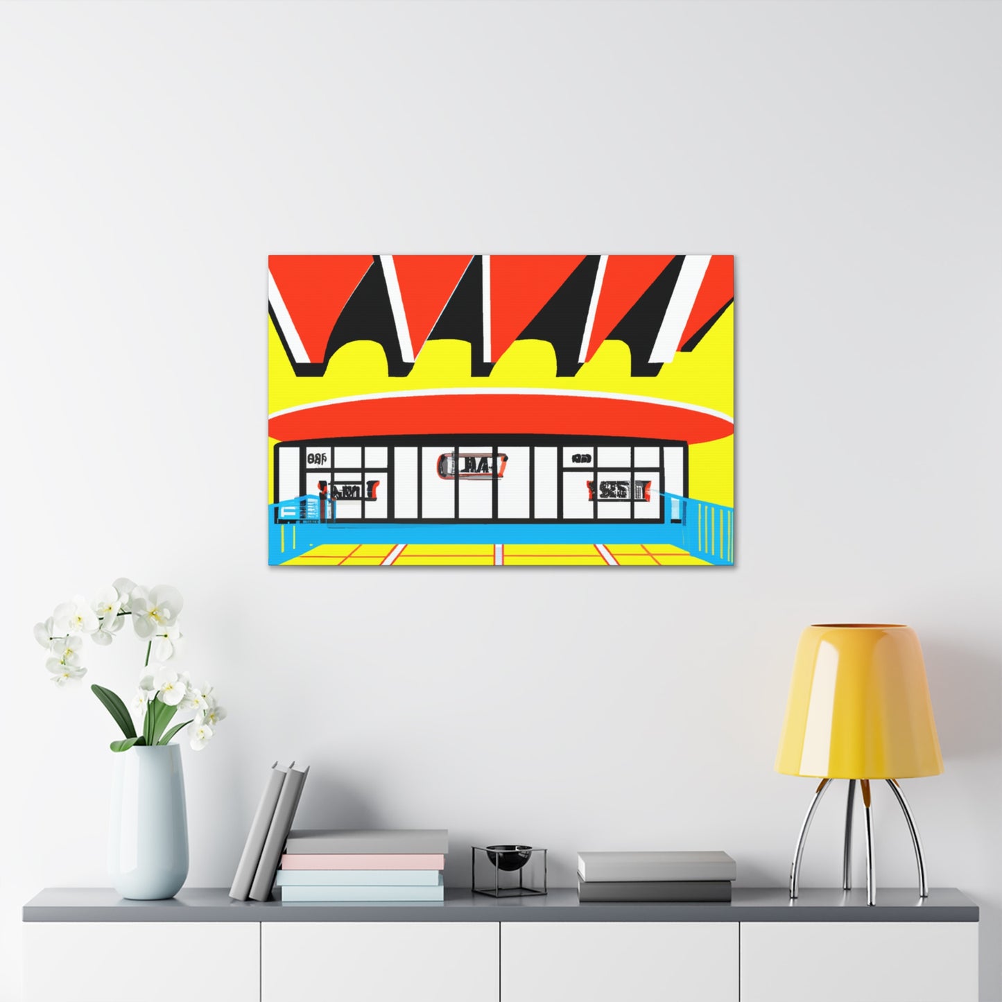 'The Wacky Wagon' - Canvas - Pop Art
