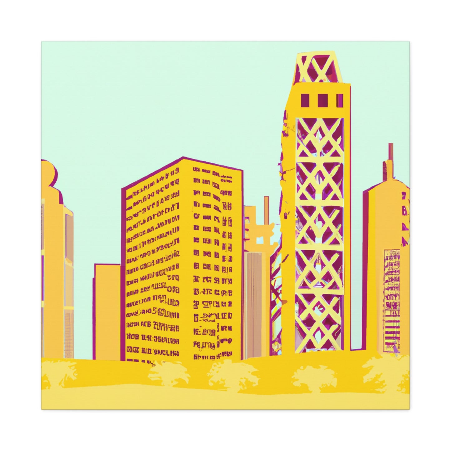 Marina - Middle East - Canvas