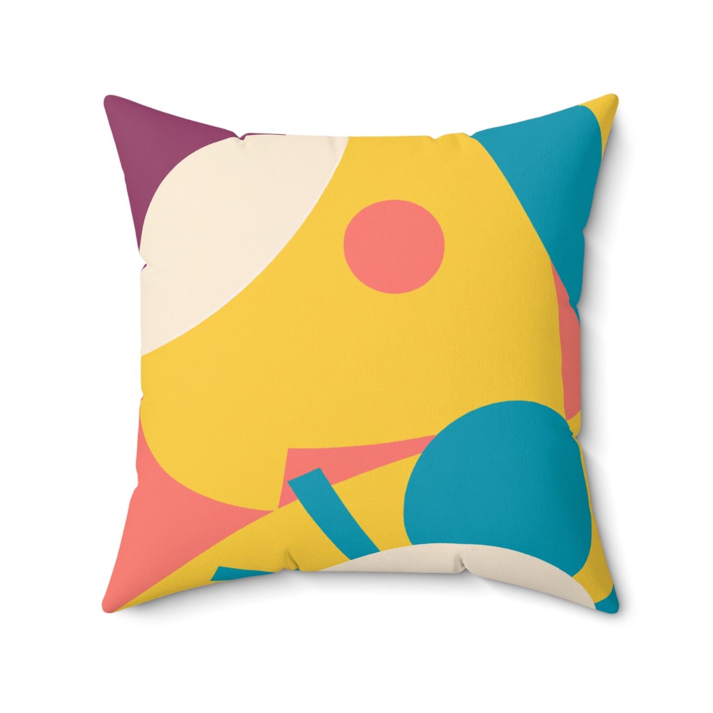 Spun Polyester Square Pillow